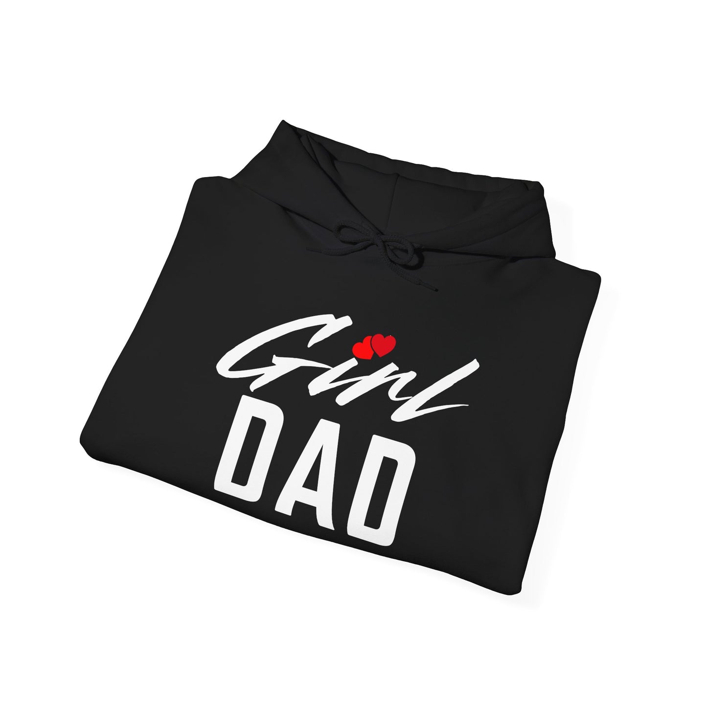 By His Will Brand | Girl Dad 2-Hearts Hoodie