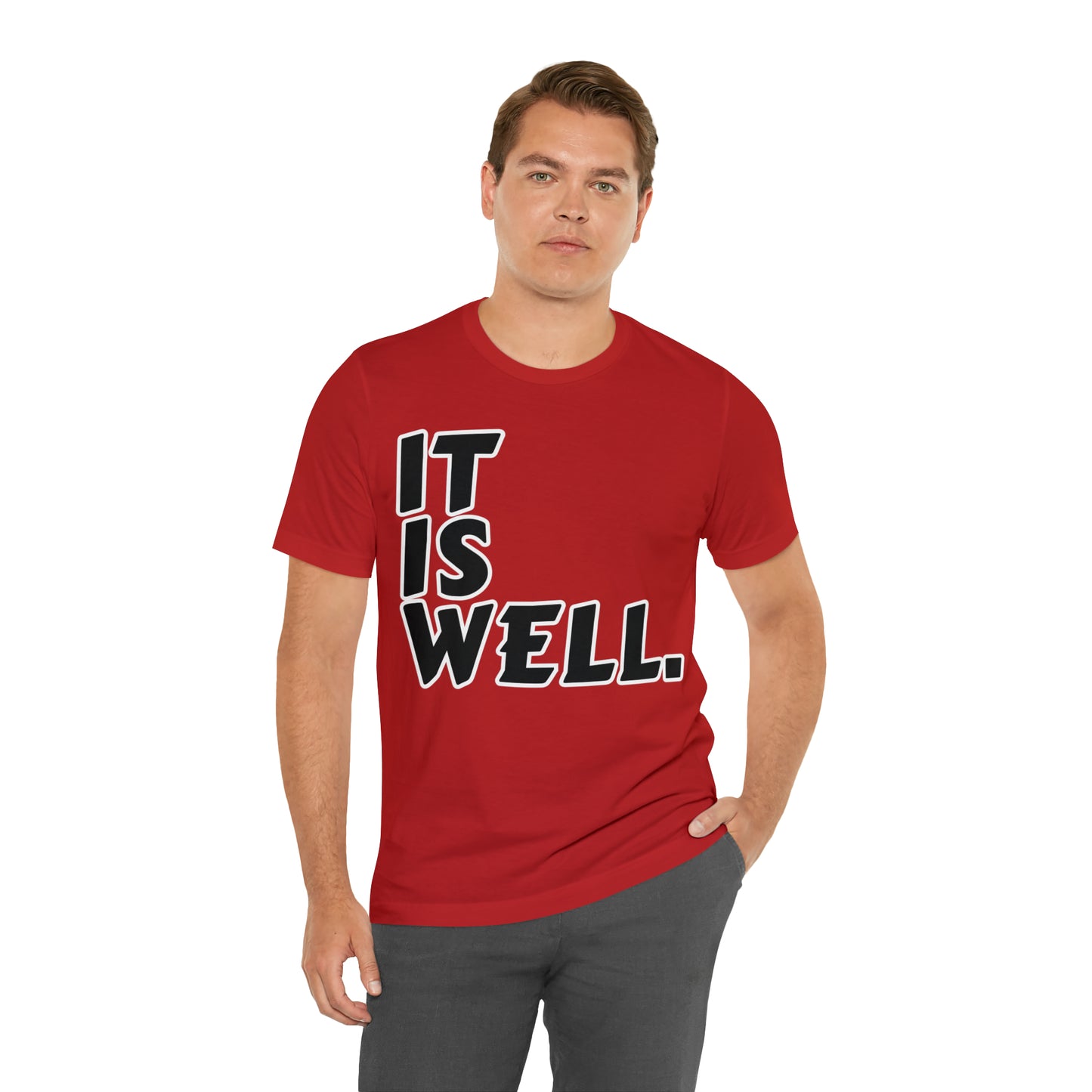 By His Will Brand | It Is Well t-shirt