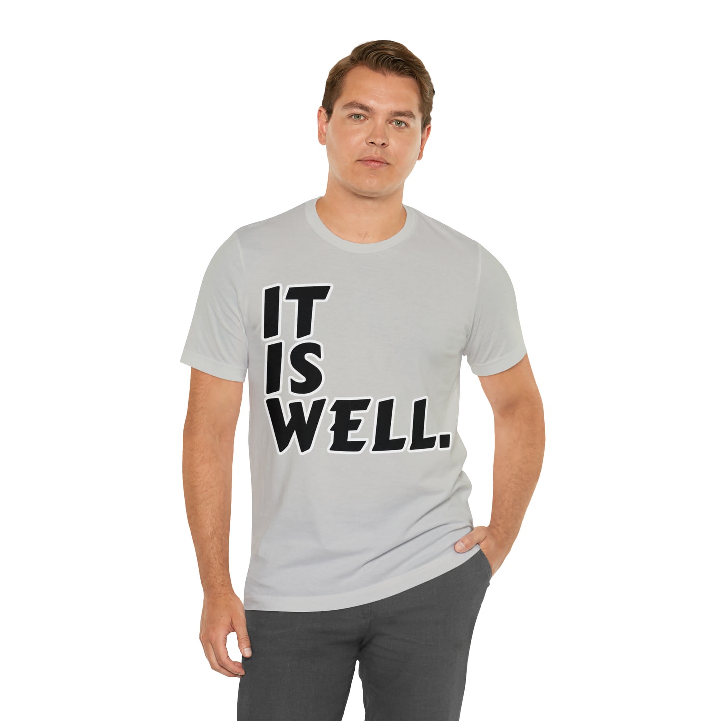 By His Will Brand | It Is Well t-shirt