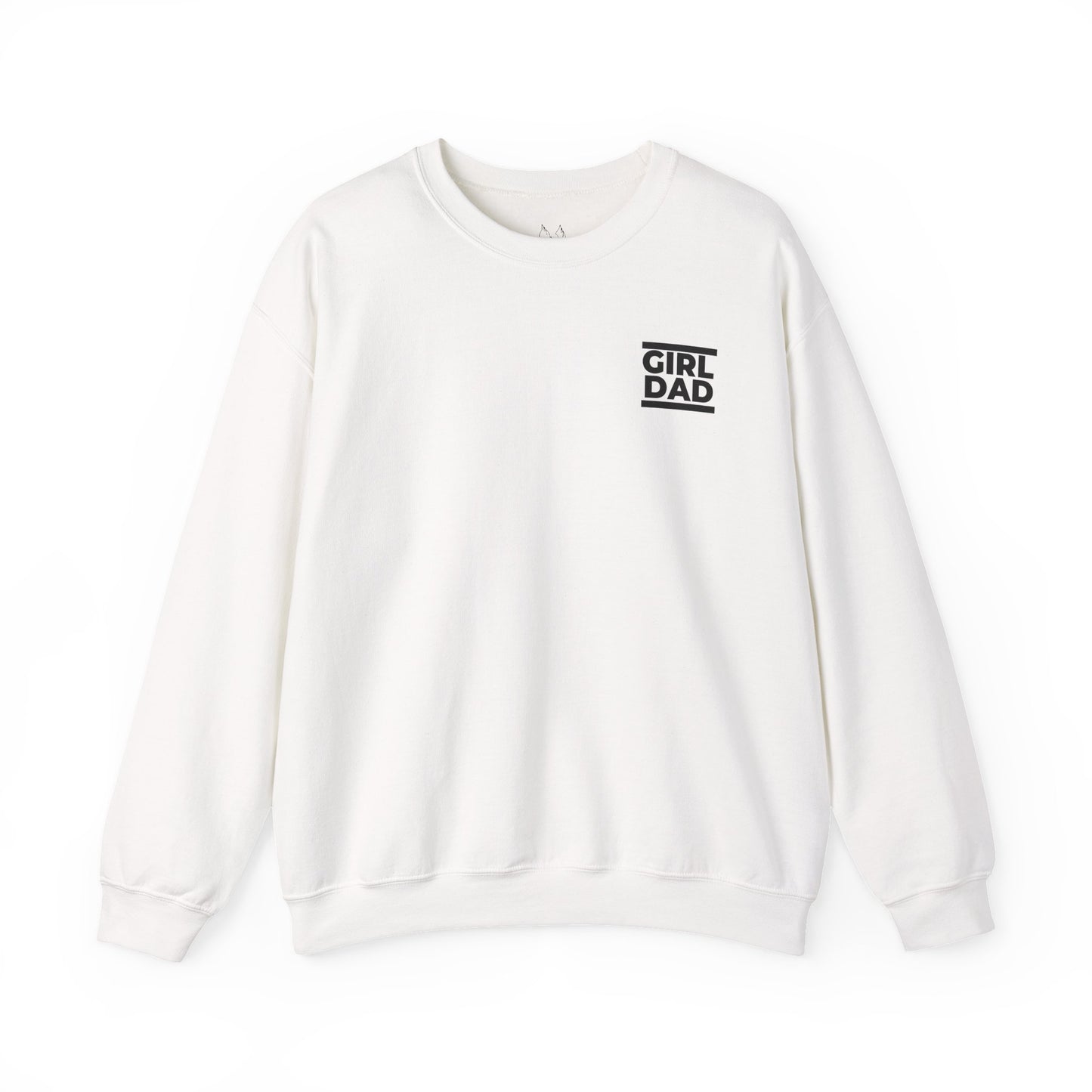 By His Will Brand | Girl Dad Black x White Logo Sweatshirt