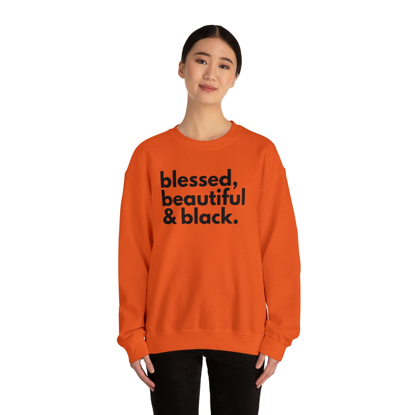 BHW Blessed, Beautiful & Black Sweatshirt