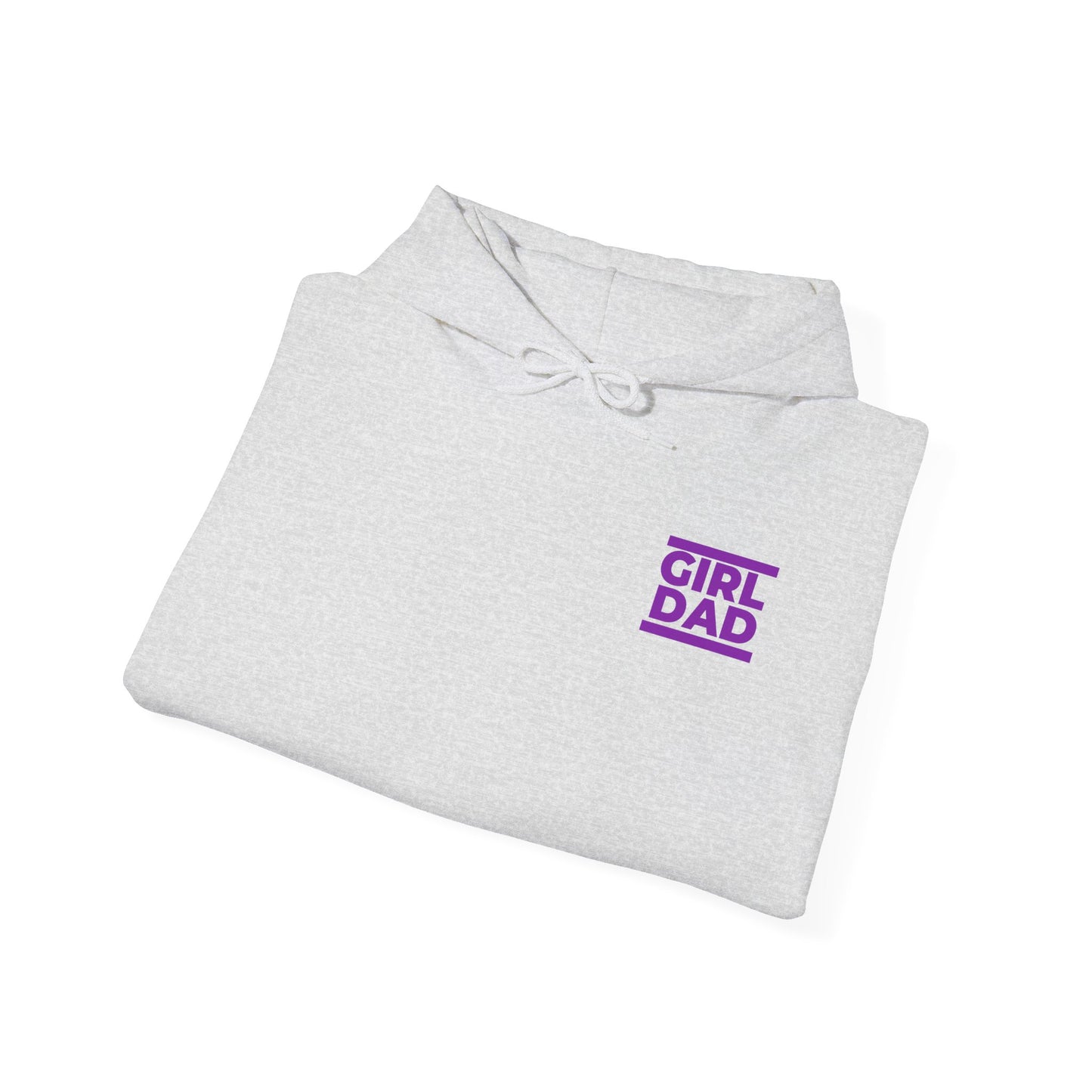 By His Will Brand | Girl Dad Purple Logo Hoodie