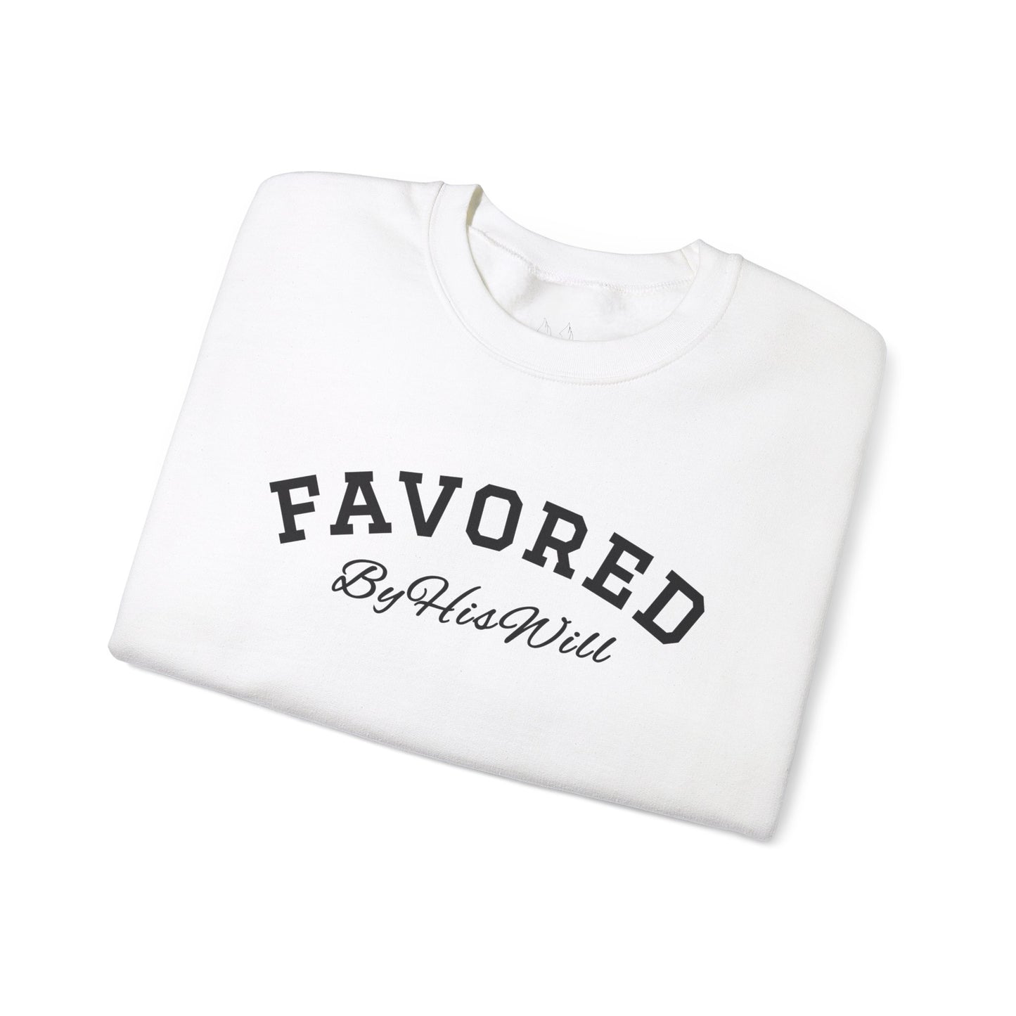 By His Will Brand | Child of God Collection | Favored Crewneck Sweatshirt