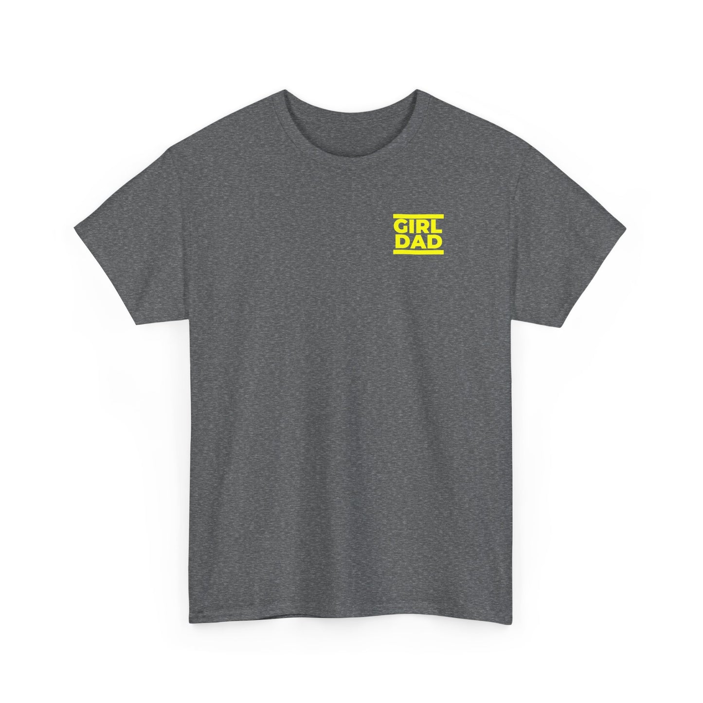 By His Will Brand | Girl Dad Yellow Logo T-shirt