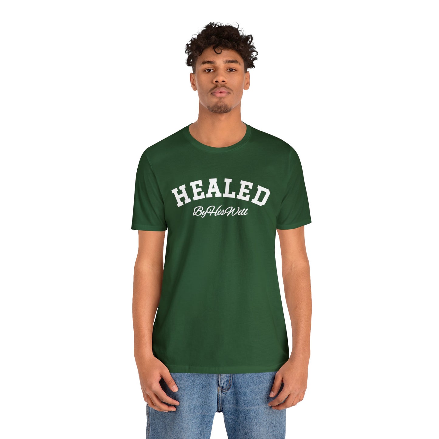 By His Will Brand | Child of God Collection | Healed t-shirt