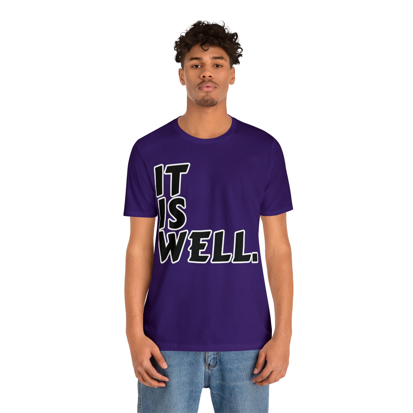 By His Will Brand | It Is Well t-shirt