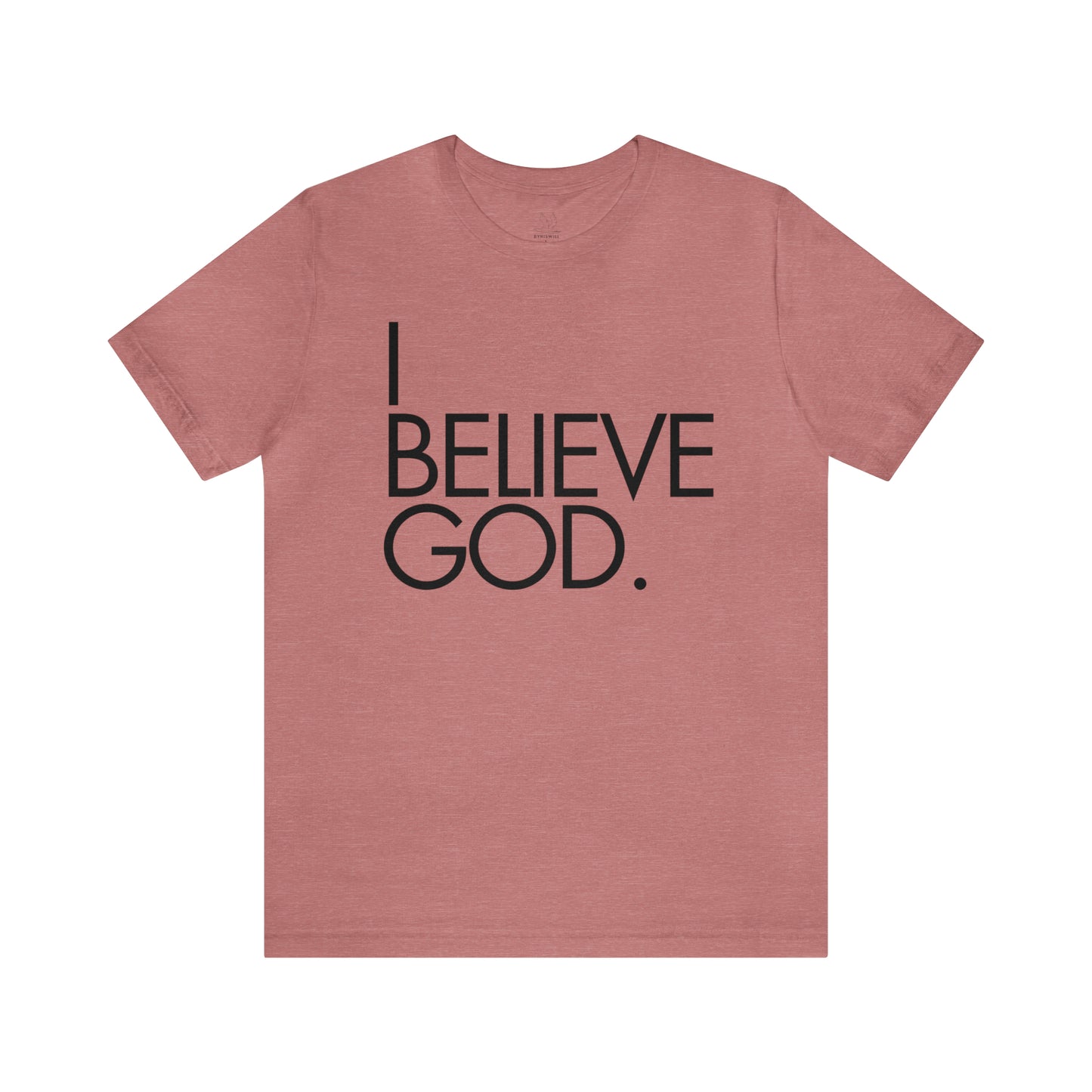 By His Will Brand | I Believe God t-shirt