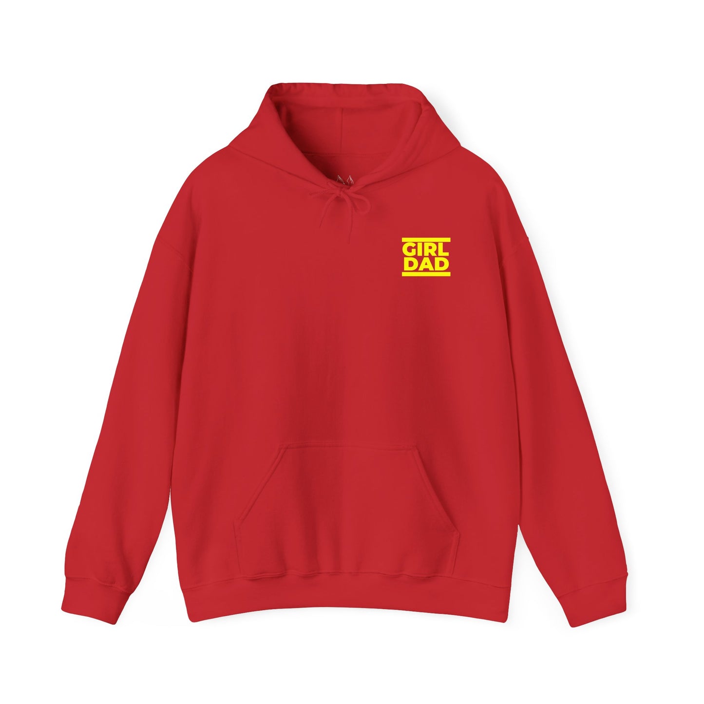 By His Will Brand | Girl Dad Yellow Logo Hoody