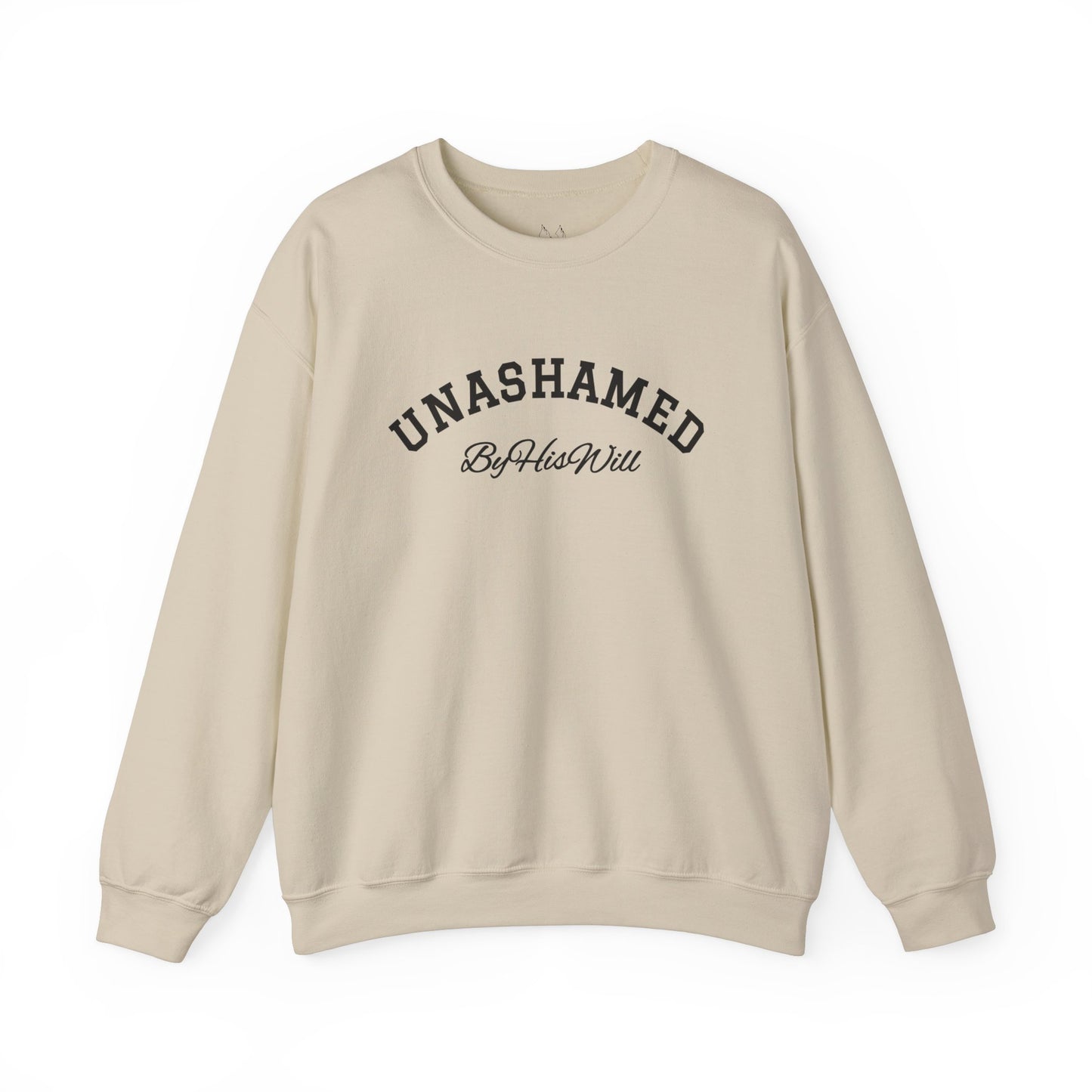 By His Will Brand | Child of God Collection | Unashamed Crewneck Sweatshirt