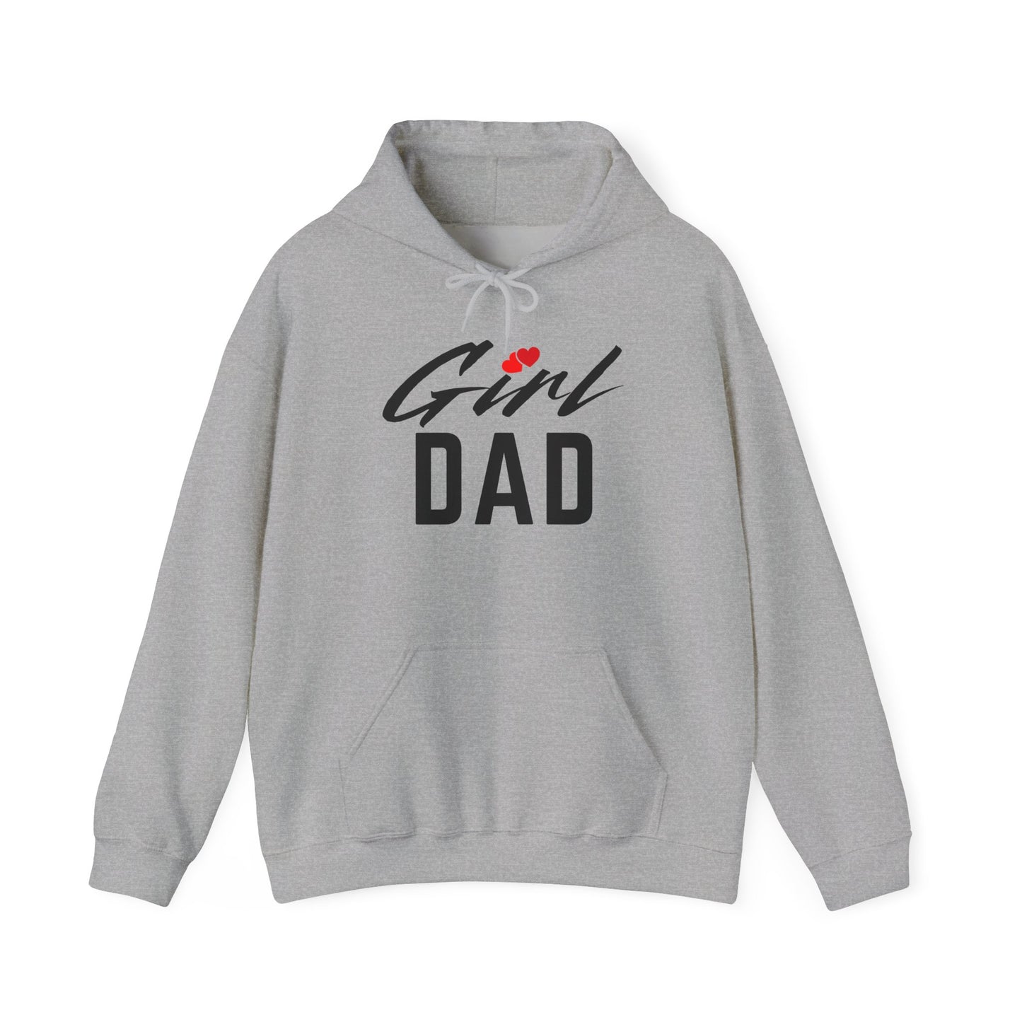 By His Will Brand | Girl Dad 2-Hearts Hoodie
