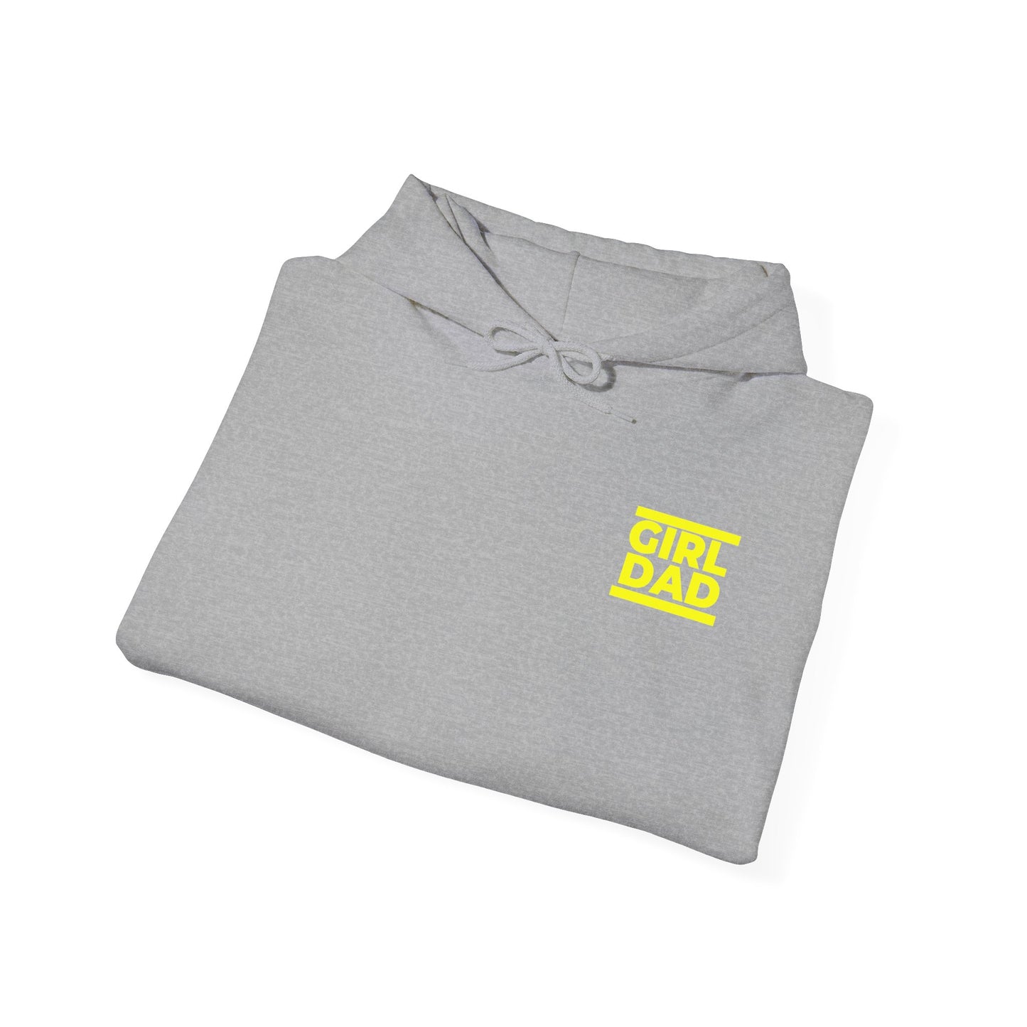 By His Will Brand | Girl Dad Yellow Logo Hoody