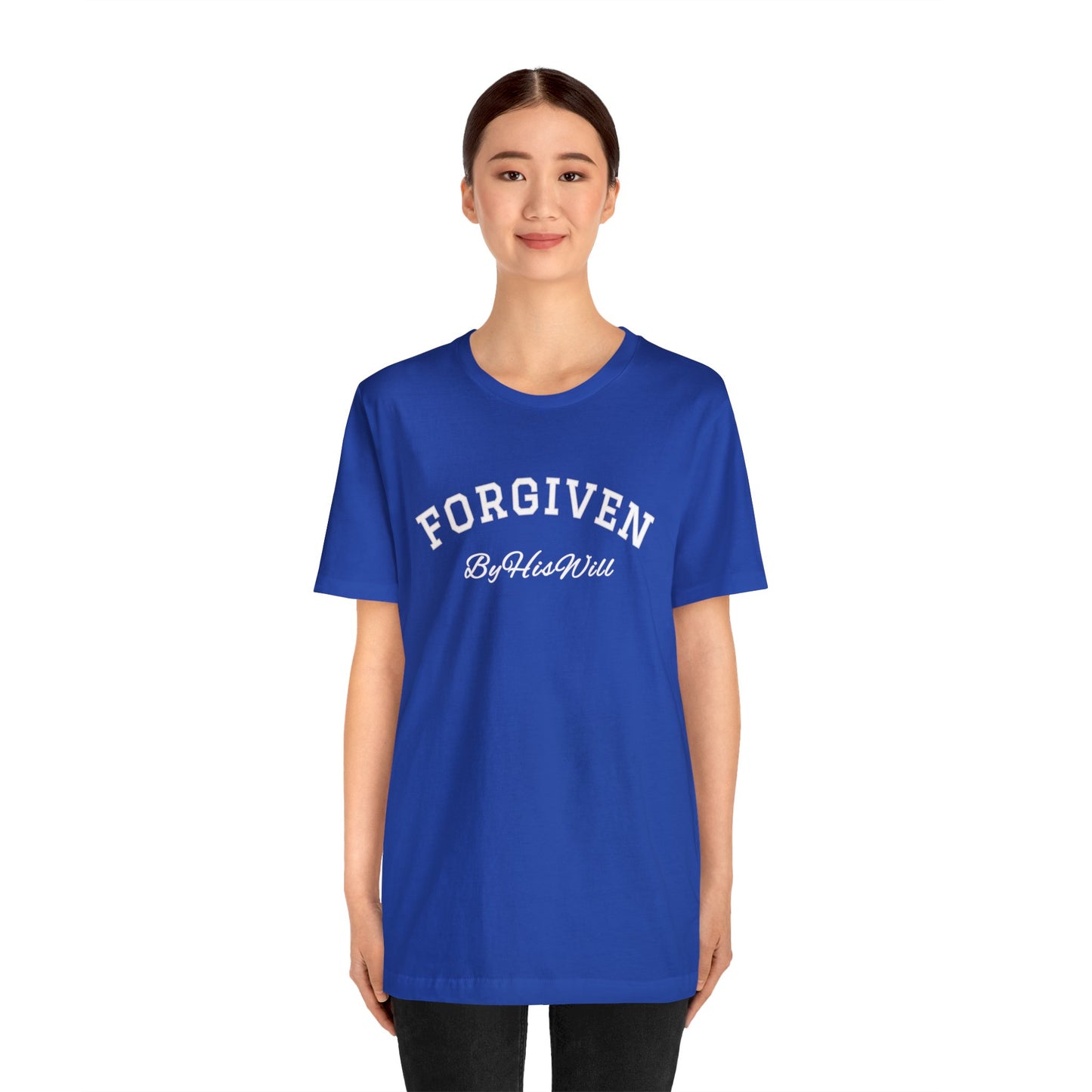 By His Will Brand | Child of God Collection | Forgiven t-shirt