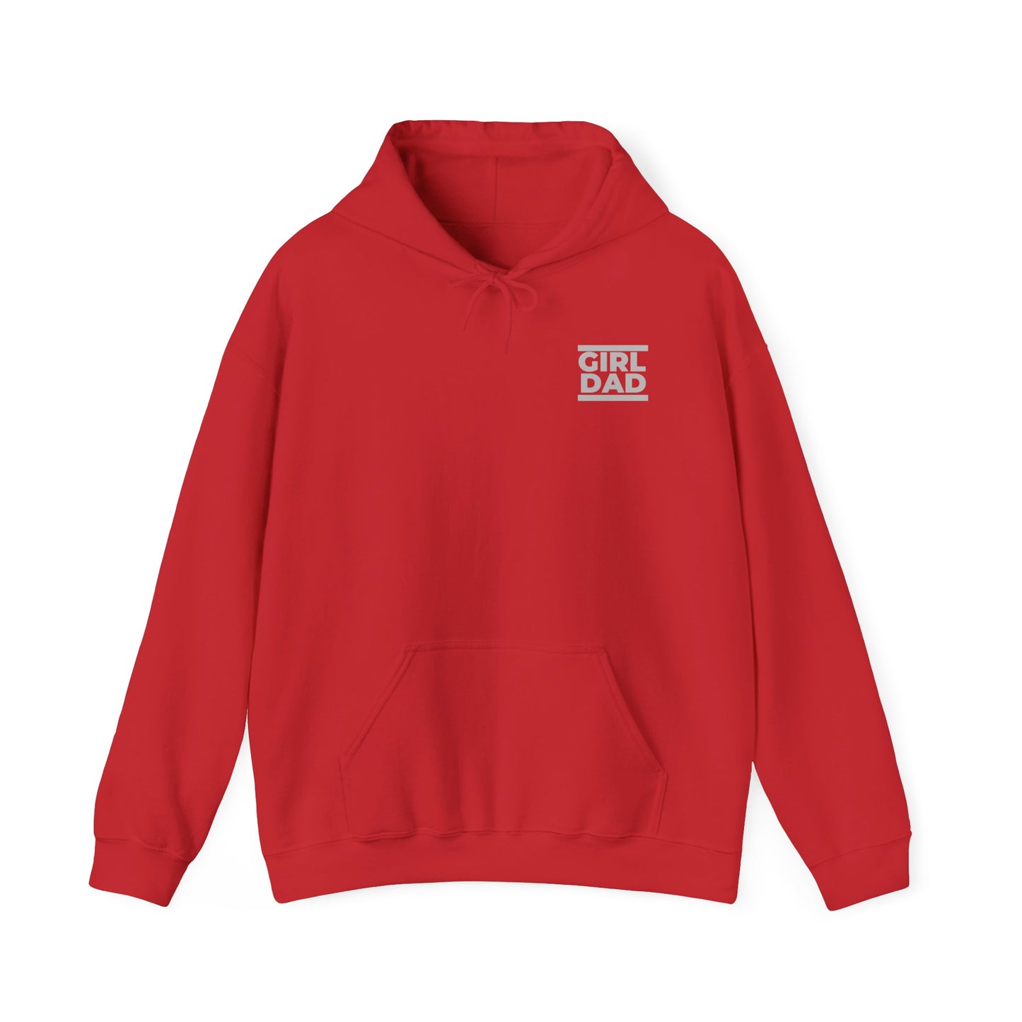 By His Will Brand | Girl Dad Silver Logo Hoodie