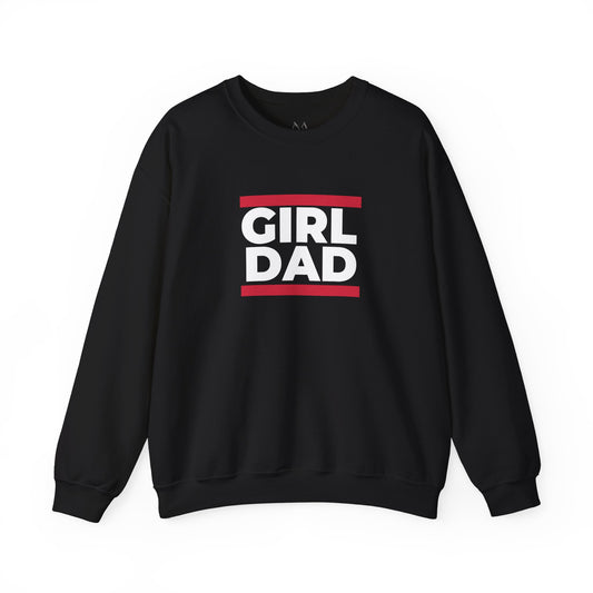 By His Will Brand | Girl Dad Crewneck Sweatshirt
