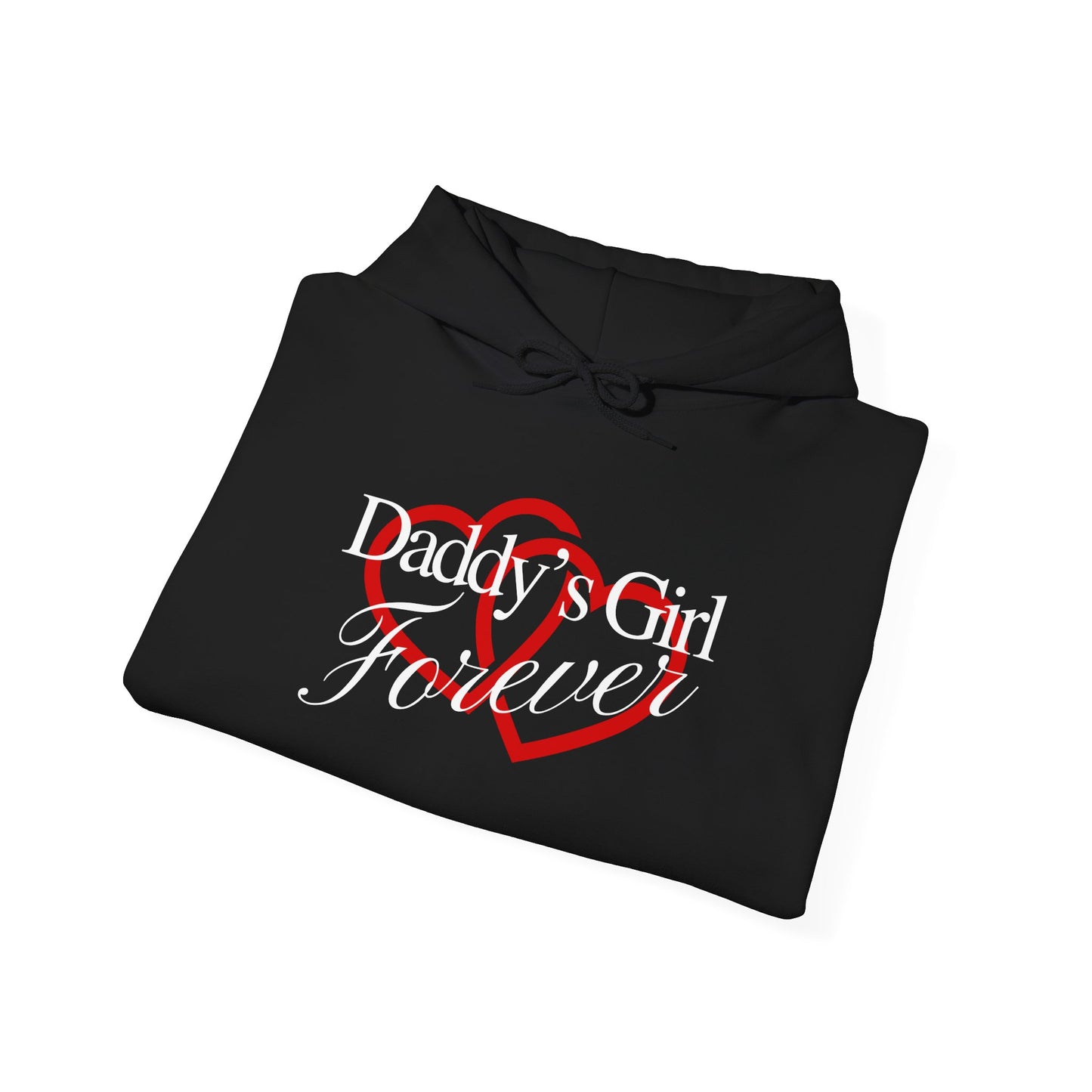 By His Will Brand | GirlDads Care | Daddy's Girl Forever Hoodie