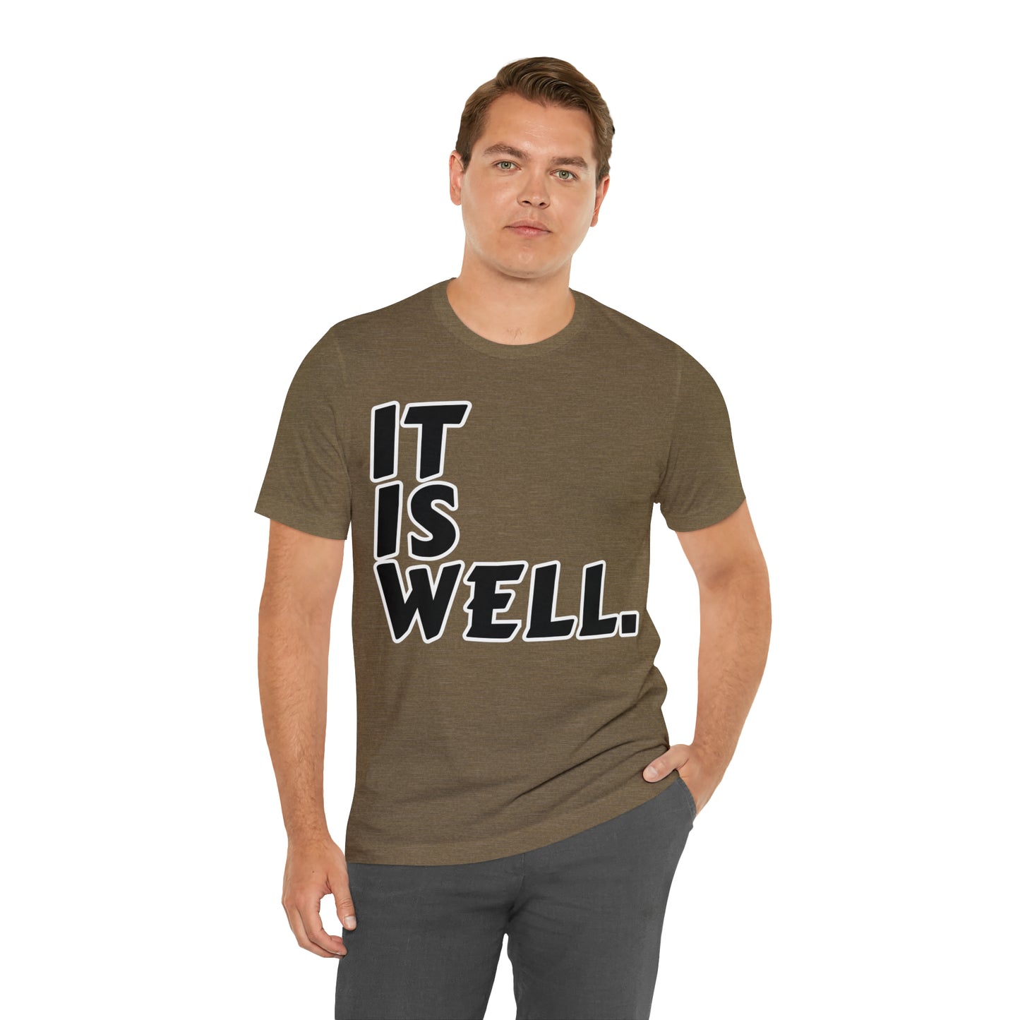 By His Will Brand | It Is Well t-shirt