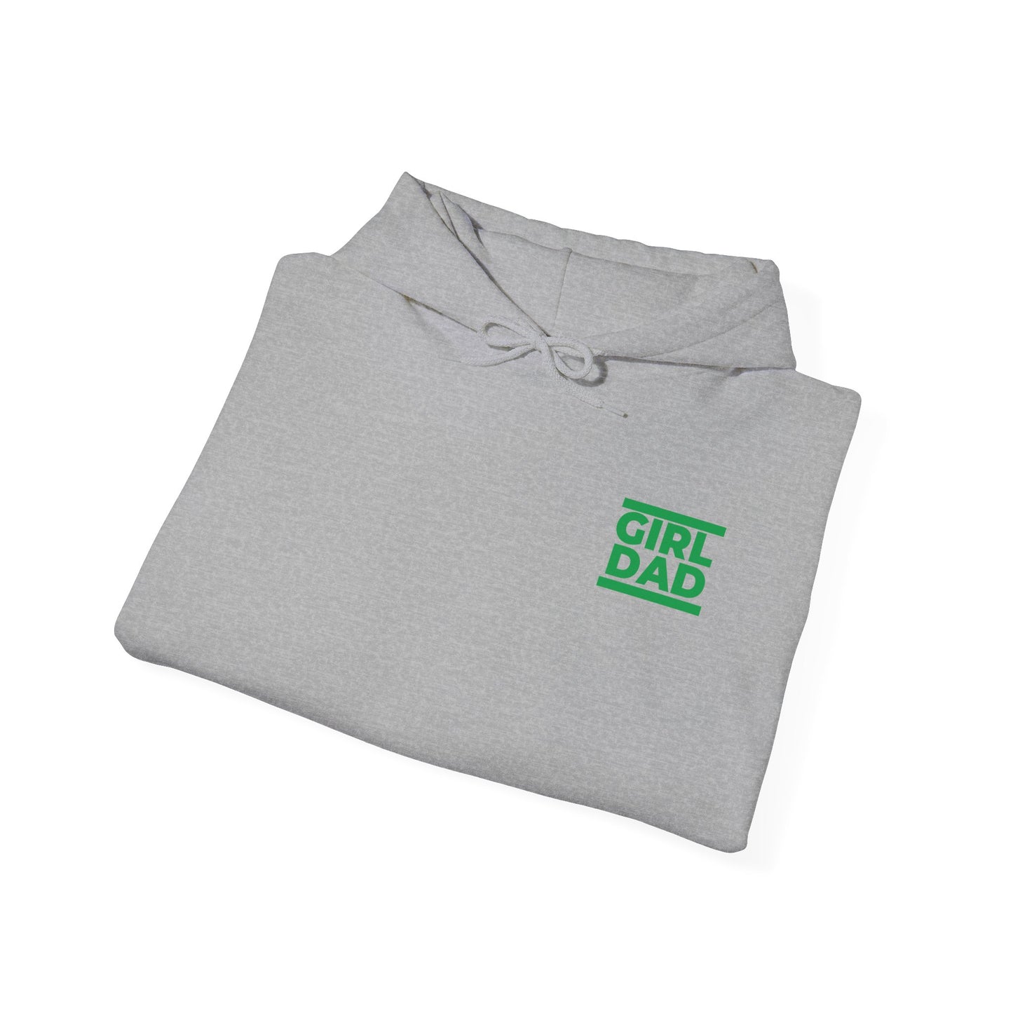By His Will Brand | Girl Dad Green Logo Hoody