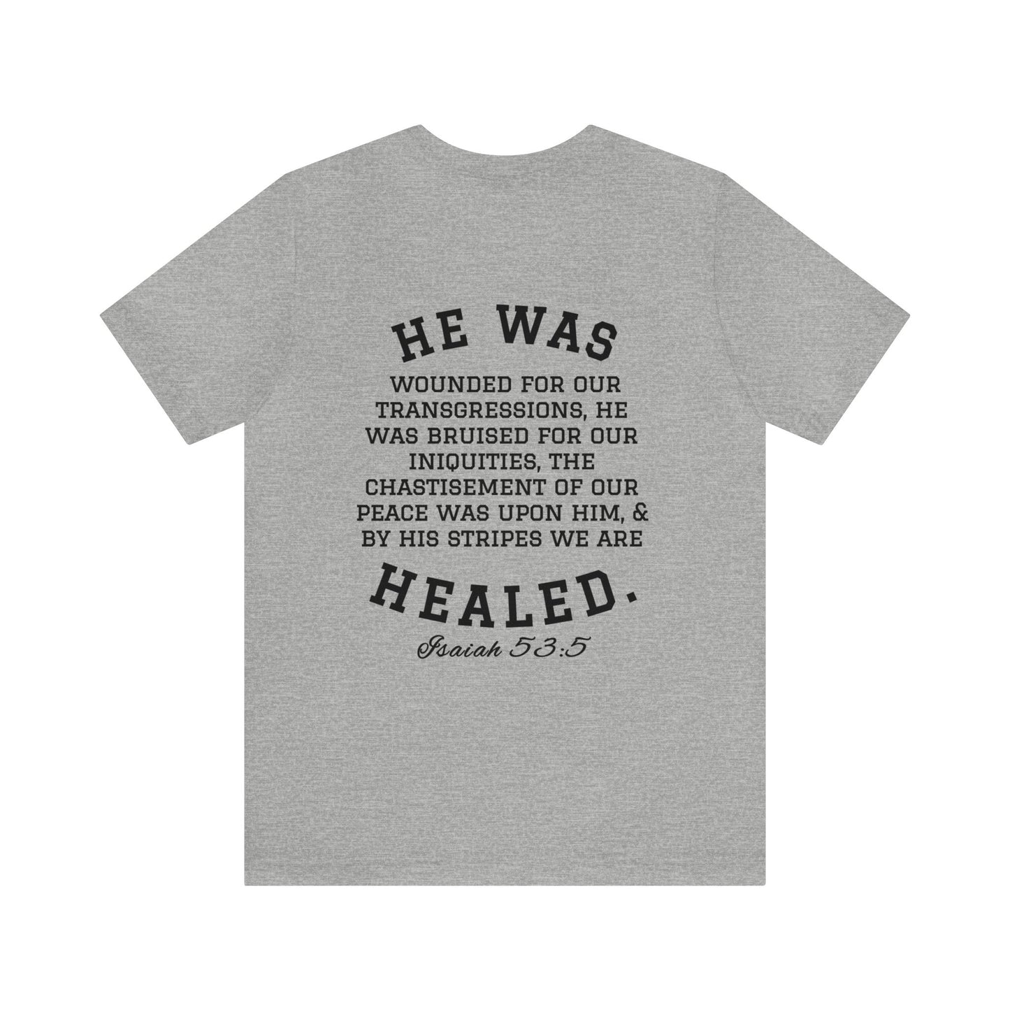 By His Will Brand | Child of God Collection | Healed t-shirt