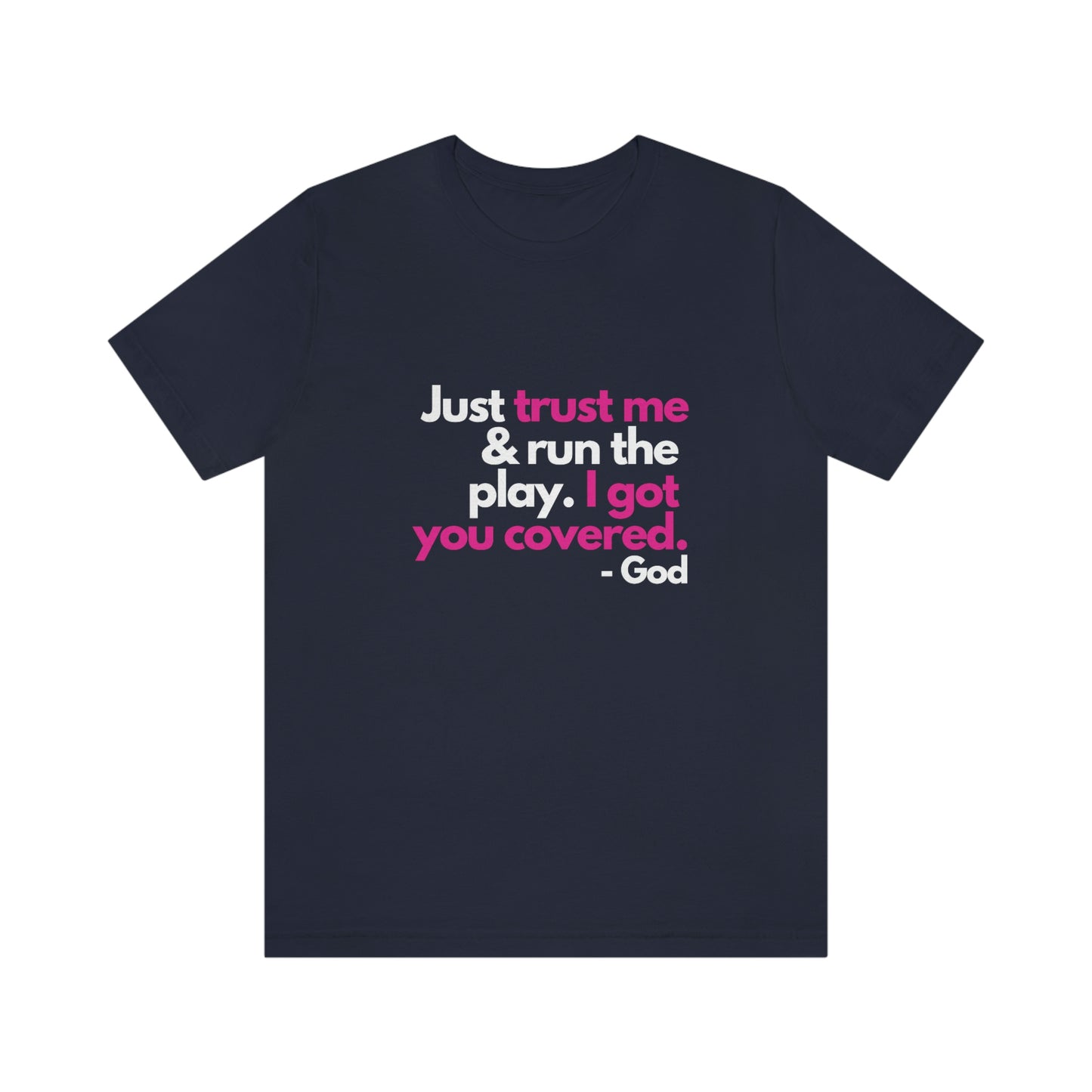 Trust God Tee | Pink