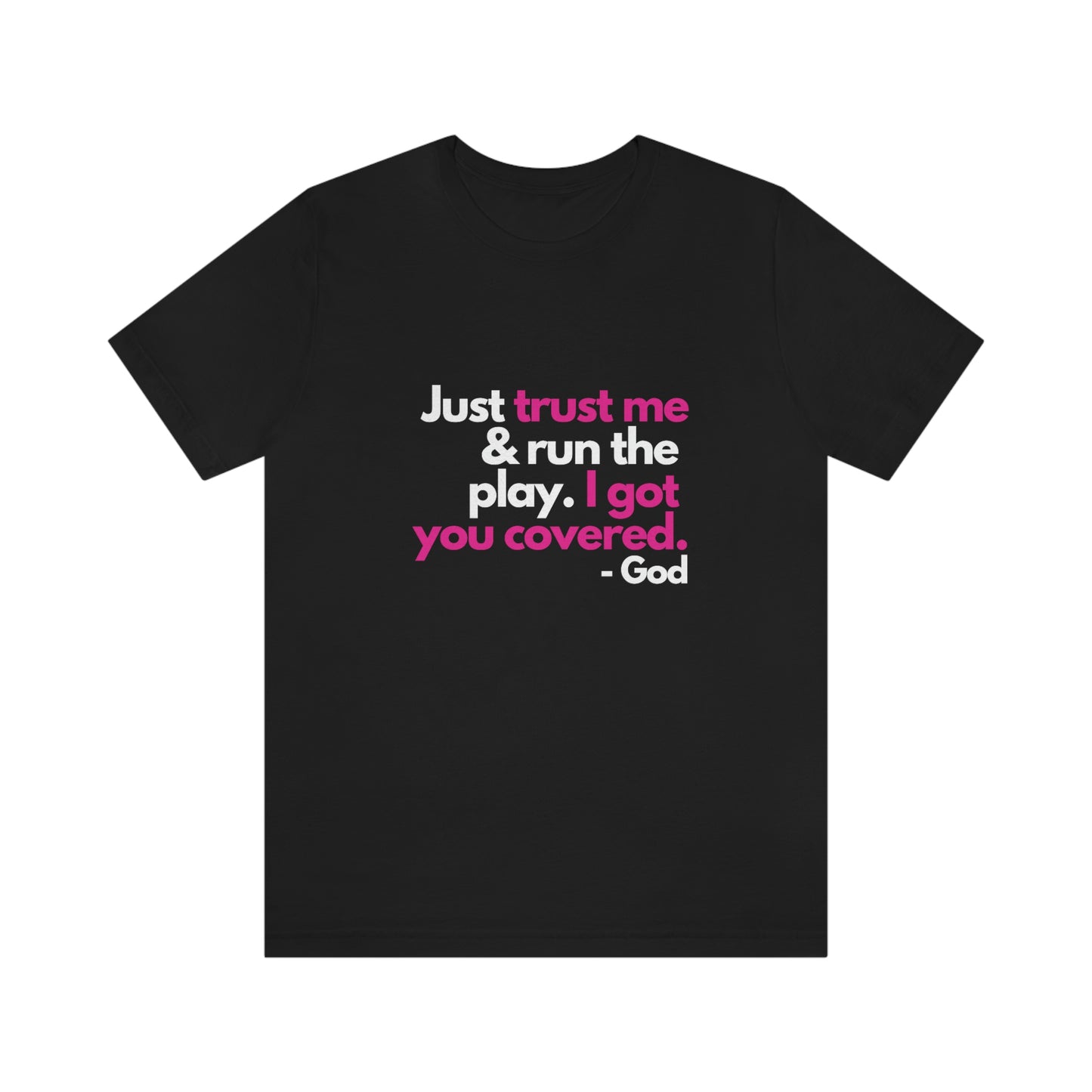 Trust God Tee | Pink