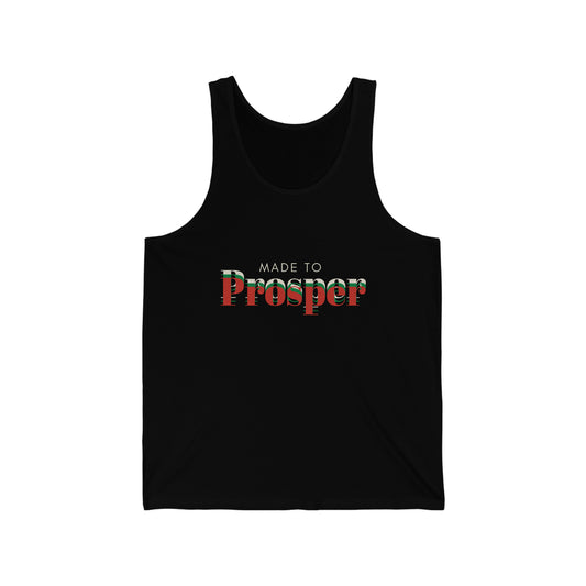 Made to Prosper Unisex Jersey Tank