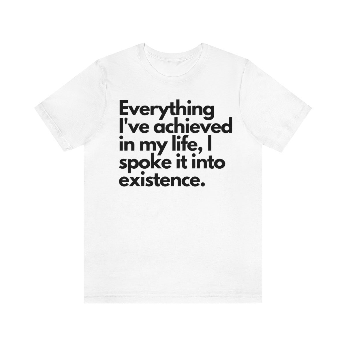 By His Will Brand Speak It into Existence Tee