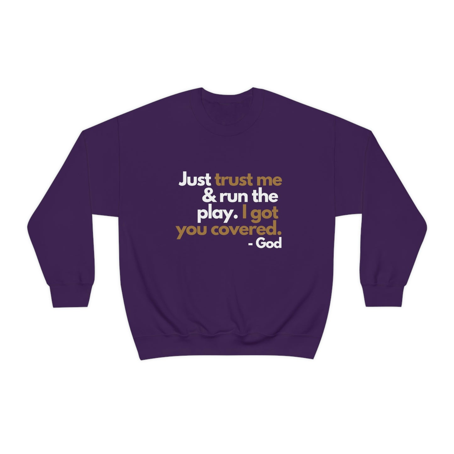 Trust God Women's Crewneck Sweatshirt