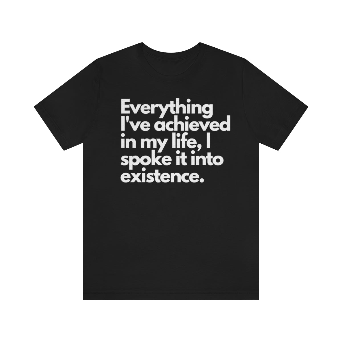 By His Will Brand Speak It into Existence Tee