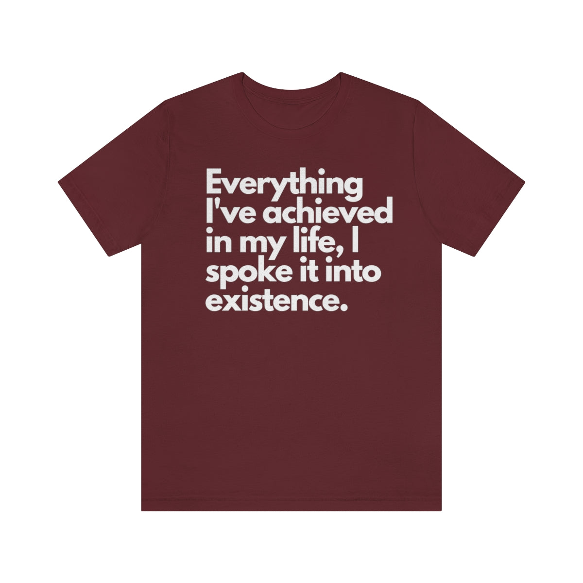 By His Will Brand Speak It into Existence Tee