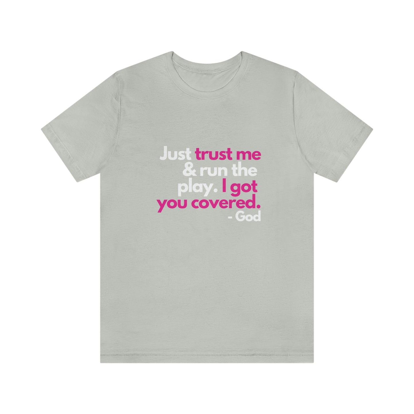 Trust God Tee | Pink