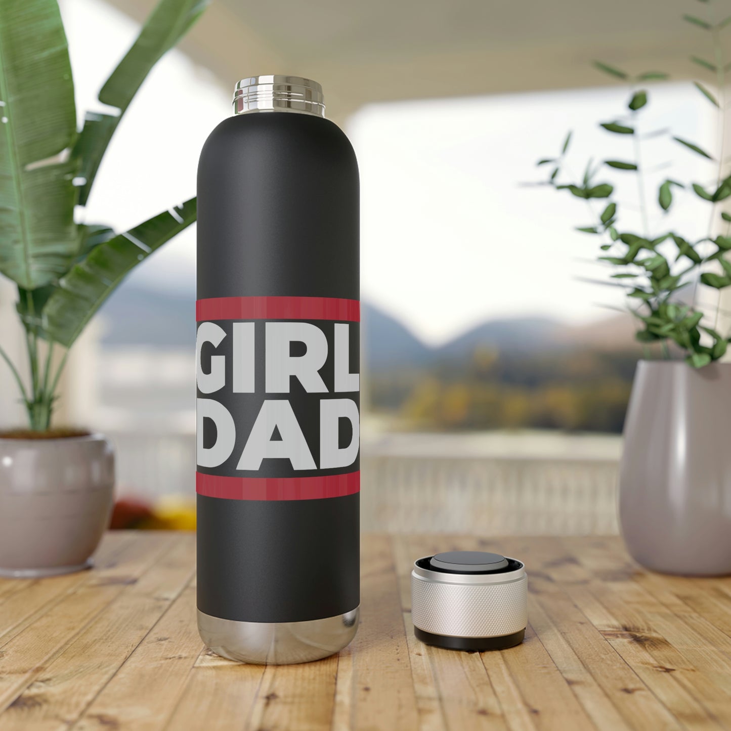 Girl Dad Bluetooth Water Bottle