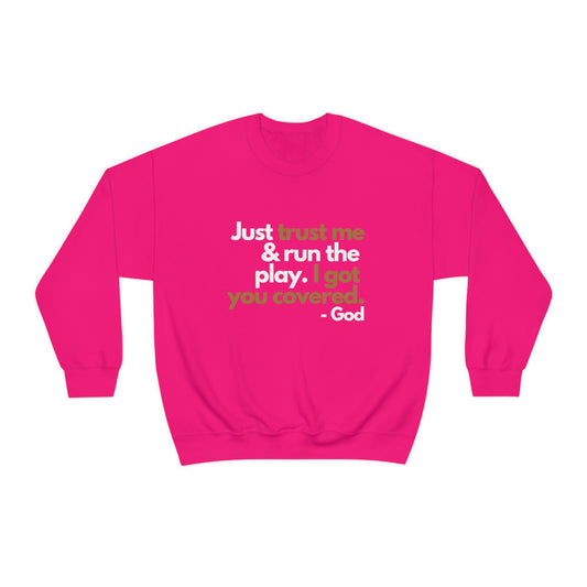 Trust God Women's Crewneck Sweatshirt