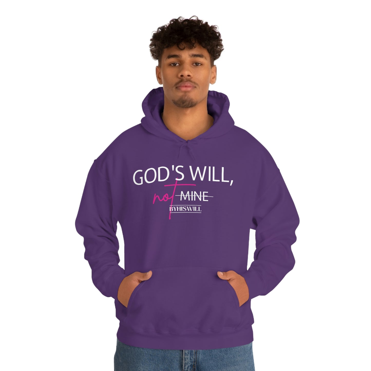 God's Will, Not Mine Hoodie