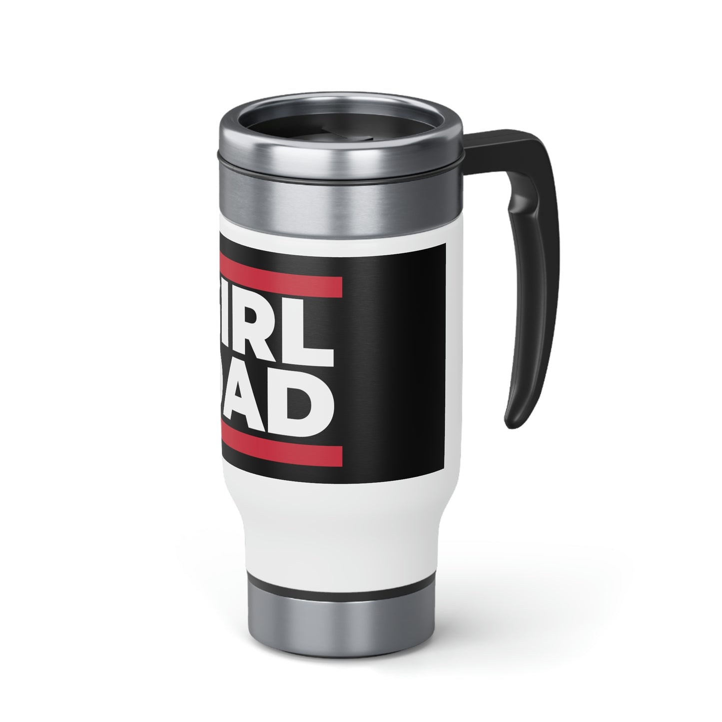 Girl Dad Stainless Steel Travel Mug